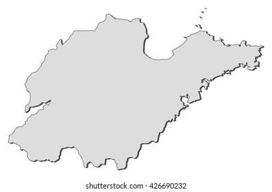 Map - Shandong (China)