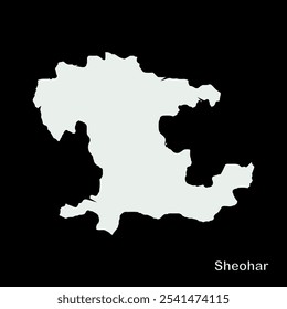 Mapa de Sheohar Block, Distrito de Sheohar, Estado de Bihar, República de la India, Gobierno de Bihar, territorio indio, India oriental, política, aldea, turismo