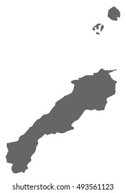 Map - Shimane (Japan)