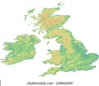 380 England relief map Images, Stock Photos & Vectors | Shutterstock