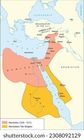 Map Showing The Limits Of Memnuks