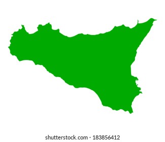 Map Of Sicily