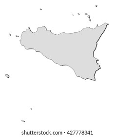 Map - Sicily (Italy)