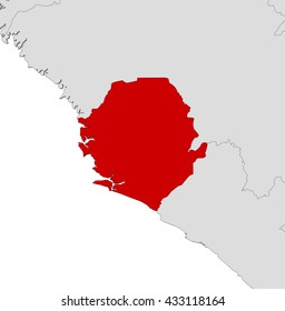 Map - Sierra Leone