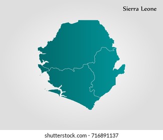 Map of Sierra Leone