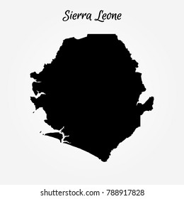 Karte von Sierra Leone