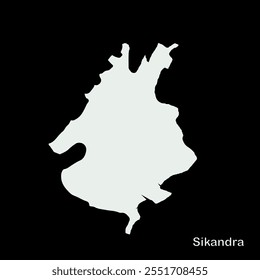 Map of Sikandra Block, Kanpur Dehat District,  Uttar Pradesh State, Republic of India, Government of  Uttar Pradesh , Indian territory, Eastern India, politics, village, tourism