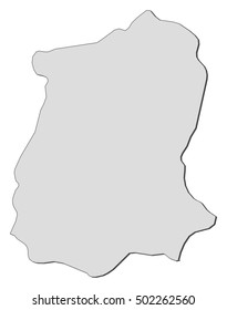 Map - Sikkim (India)