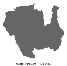 Map - Sipaliwini (Suriname)