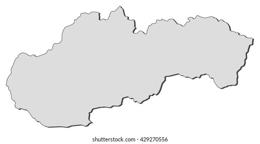 Map - Slovakia