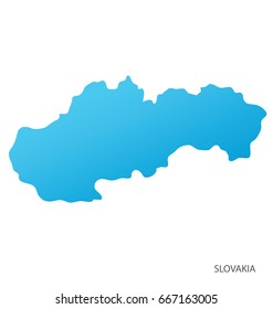 Map of Slovakia