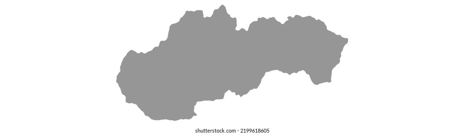 Map Slovakia vector background. Isolated country texture