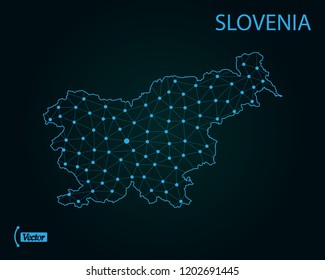 Map of Slovenia