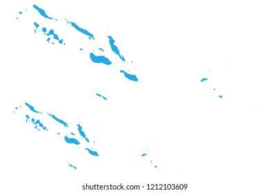 Map - Solomon Island Couple Set , Map of Solomon Island,Vector illustration eps 10.