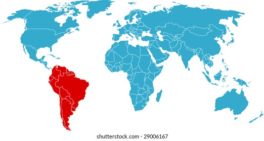 It is a map with some exceptional zones