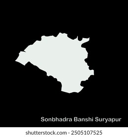Map of Sonbhadra Banshi, Pashchimi Singhbhum District, Jharkhand state, Republic of India, Government of Jharkhand, Indian territory, Eastern India, politics, village, tourism