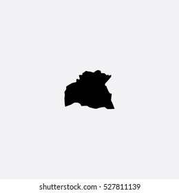 Map of Soriano Vector Illustration