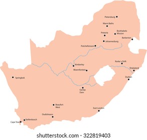map South Africa