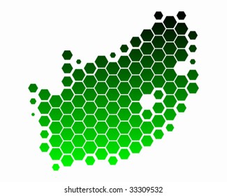 Map of South Africa