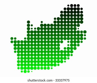 Map of South Africa