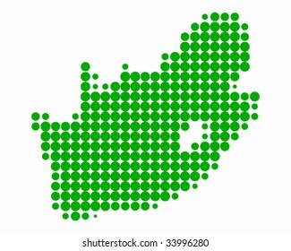 Map of South Africa