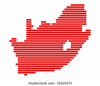 Map of South Africa