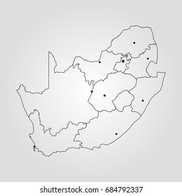 Map of South Africa