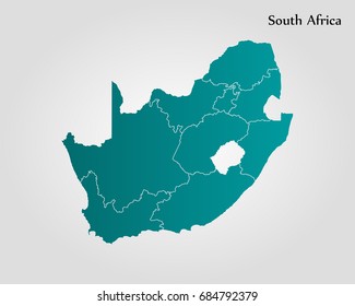 Map of South Africa