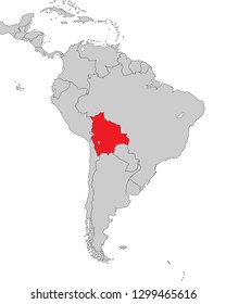Map of South America