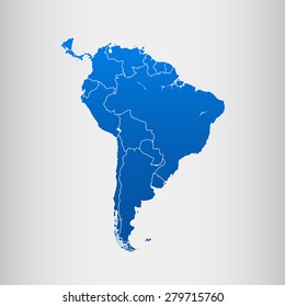 mapa de Sudamérica