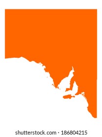 Map of South Australia