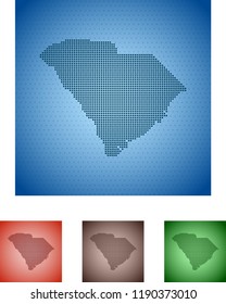 map of South Carolina