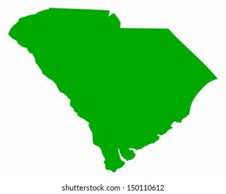 Map of South Carolina