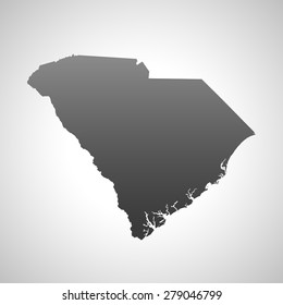 map of South Carolina