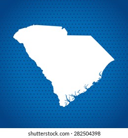 map of South Carolina