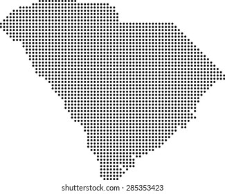map of South Carolina