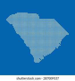 map of South Carolina