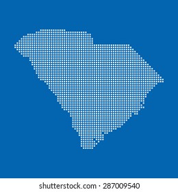 map of South Carolina