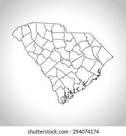 map of South Carolina