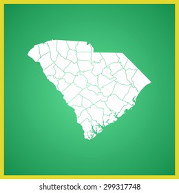 map of South Carolina