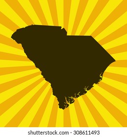 map of South Carolina