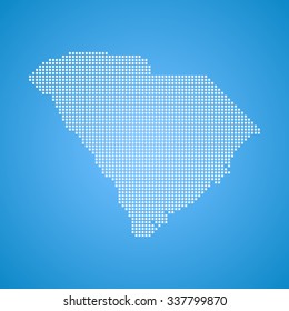 map of South Carolina