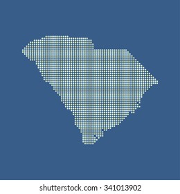 map of South Carolina