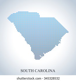 map of South Carolina