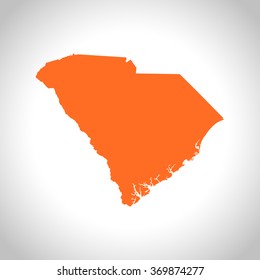 map of South Carolina