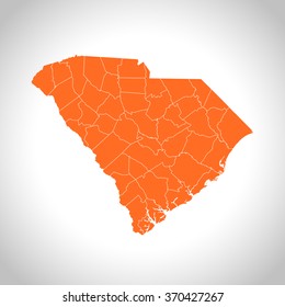 map of South Carolina