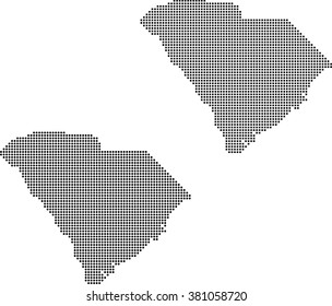 map of South Carolina