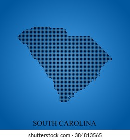 map of South Carolina