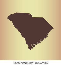 map of South Carolina