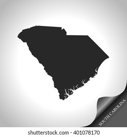 map of South Carolina